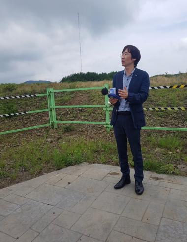 풍력발전기의 소음 측정