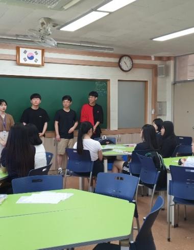 선덕 여고 학생들과의 만남