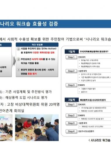 시나리오 워크샵 (출처:한국환경정책평가연구원 조공장 박사님의 강의 자료)