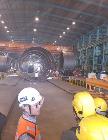 CS Wind 타워 공장